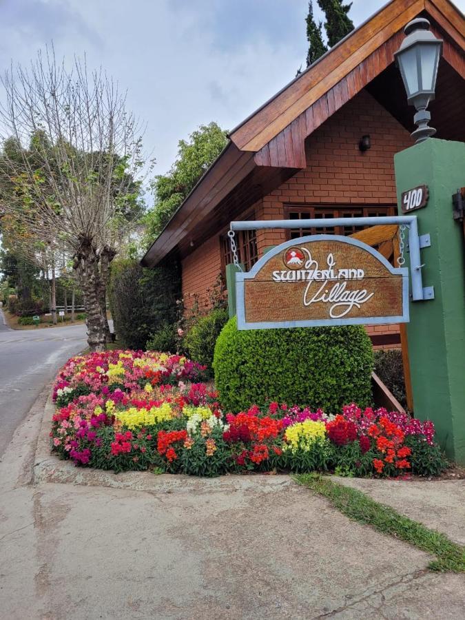 Belissima Cobertura No Condominio Switzerland, O Conforto Que Toda Familia Merece Campos do Jordão Exterior foto